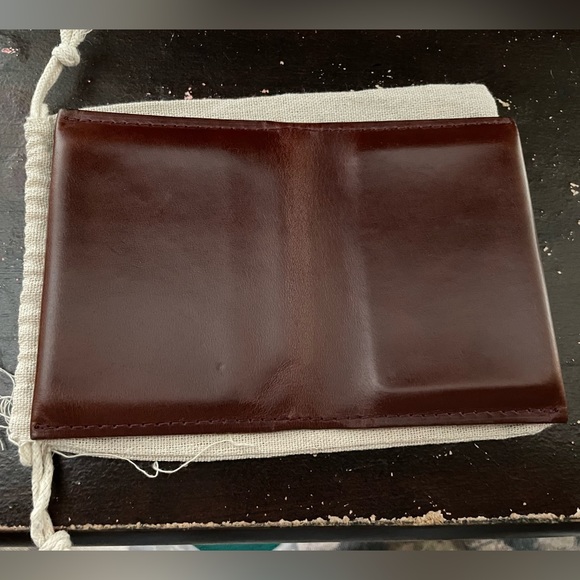 Accessories Nutsac Oxblood Full Grain Leather Wallet Poshmark